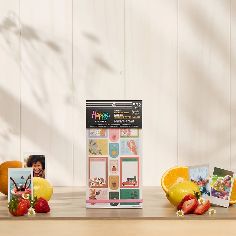 The Classic Happy Planner® Whimsical Seasons Stickers