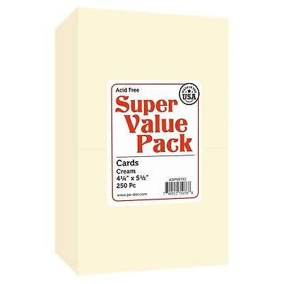 PA Paper™ Accents Super Value Pack Cards