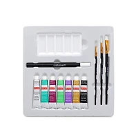 11" x 11" Skull with Snake Canvas Painting Kit by Craft Smart®