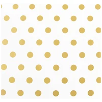 JAM Paper Premium Holiday Assorted Gold Gift Wrap, 3ct.