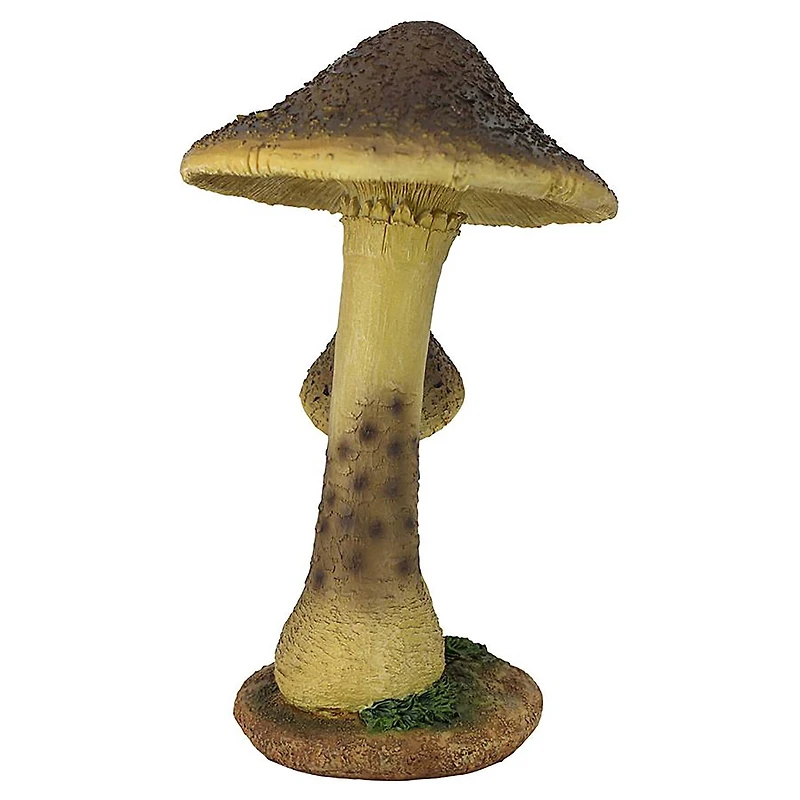 Design Toscano 12.5" Tan Mystic Forest Mushroom Statue