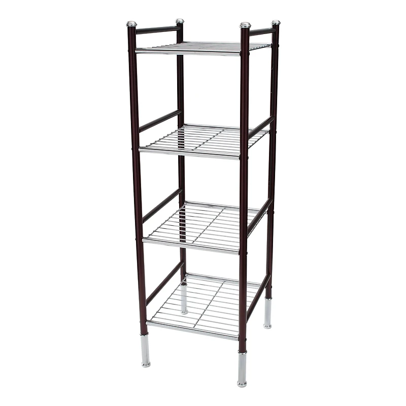 Organize It All Duplex 4 Tier Freestanding Wire Rack