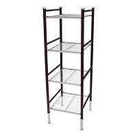 Organize It All Duplex 4 Tier Freestanding Wire Rack
