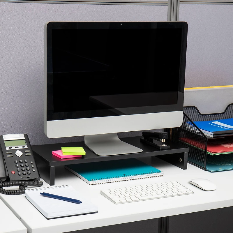 Mind Reader Woodland Collection Monitor Stands