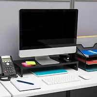 Mind Reader Woodland Collection Monitor Stands