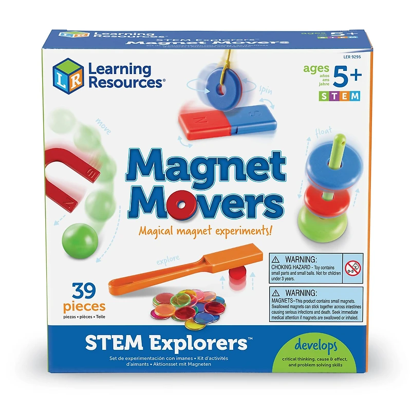 Learning Resources STEM Explorers Magnet Movers