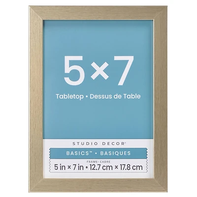 Basics™ Woodgrain Tabletop Linear Frame by Studio Décor