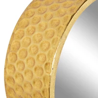 CosmoLiving by Cosmopolitan Gold Metal Glam Wall Mirrors Set