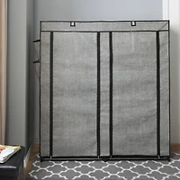 Simplify 7-Tier Double Wide 14-Shelf Shoe Closet