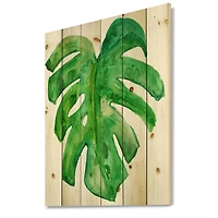 Designart - Tropical Leaf Of Monstera I