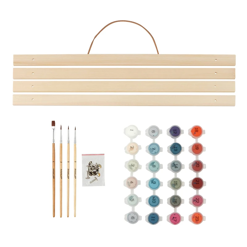 16" x 20" Snowman Family Paint-by-Number Kit by Artist's Loft™