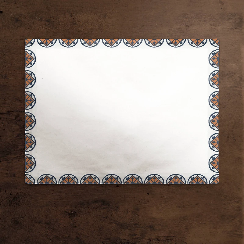 Tile Pattern 18" x 14" Cotton Twill Placemat