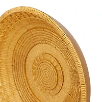 Gold Polystone Glam Sculpture, 20" x 13" x 6"