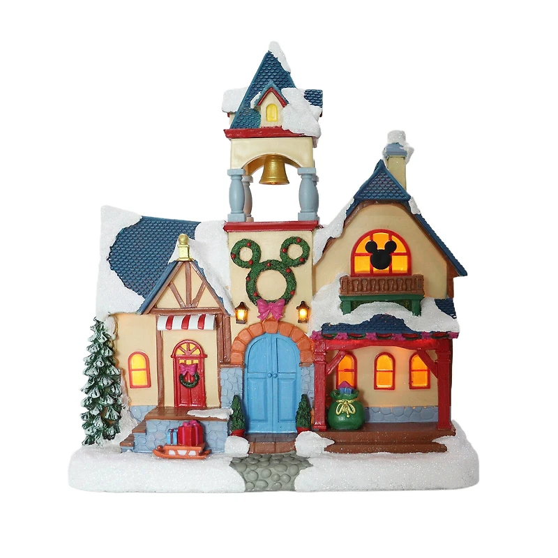 Disney® Mickey & Friends Lighted Christmas Village, 12ct.