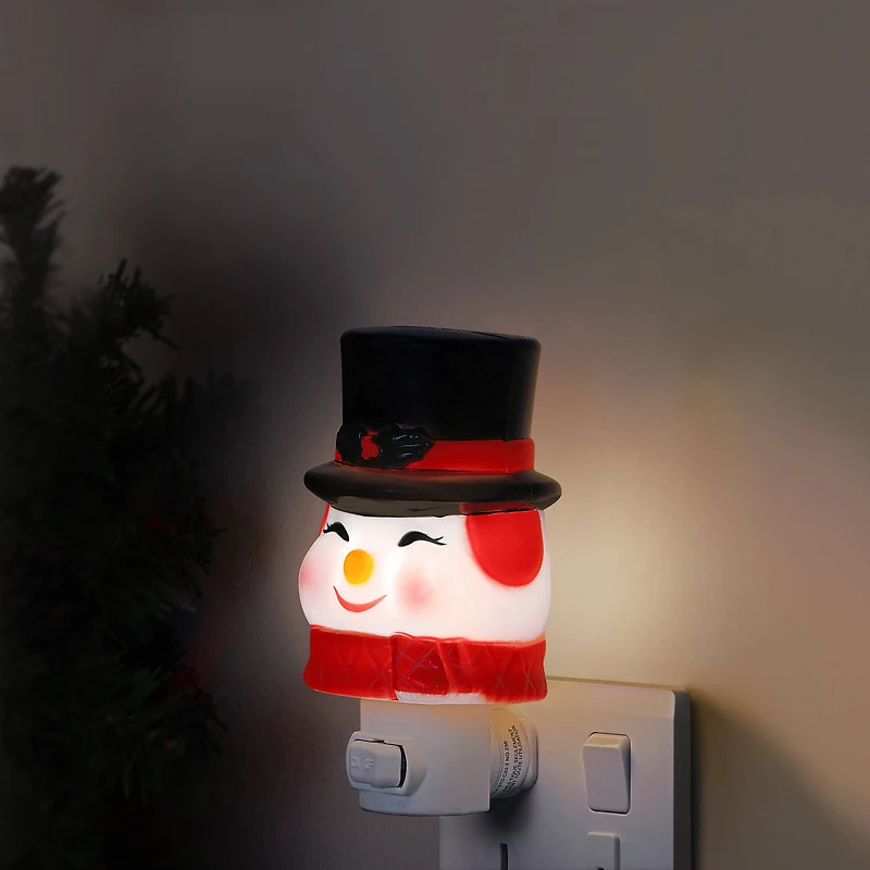 Mr. Christmas 5" Snowman Shatterproof Night Light