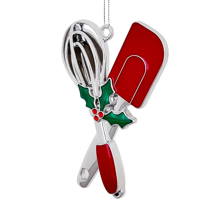 3.25" Spatula & Whisk Metal Ornament by Ashland®