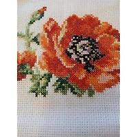 Alisa Poppy Cross Stitch Kit