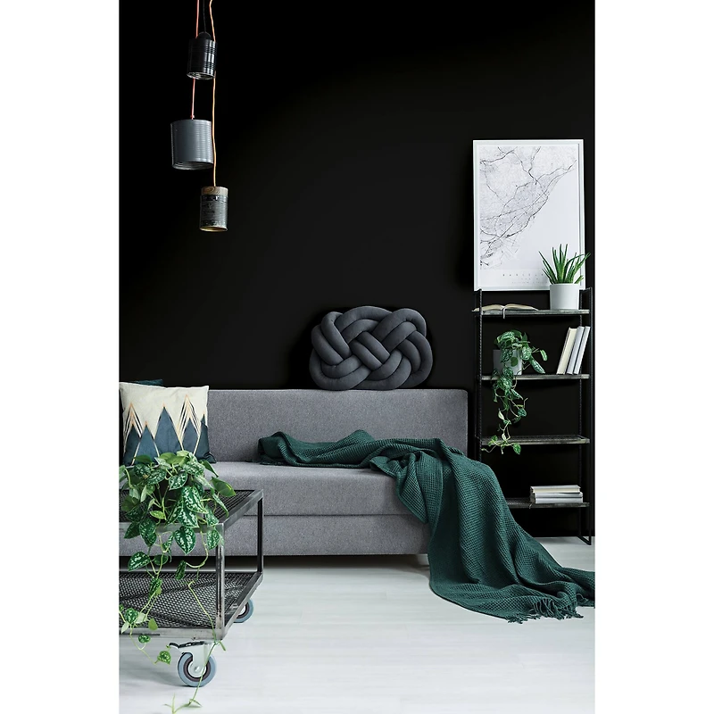 My Style Inkwell Black Peel & Stick Wallpaper