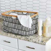 Household Essentials Krush Bamboo Rimmed Basket