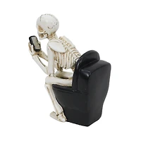 6.5" Skeleton with Toilet Tabletop Décor by Ashland®