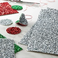 Silver Tinsel Paper by Recollections™, 12" x 12"