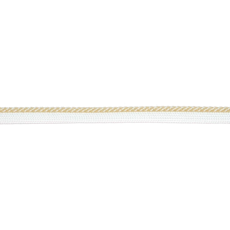 3/8" White & Gold Trim Cording by Celebrate It®