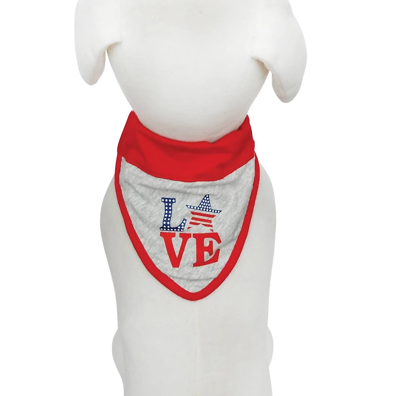Best Furry Friends Patriotic Bandana Slides