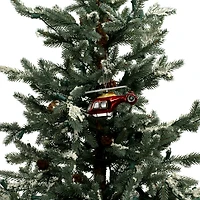 4" Red Helicopter Glass Ornament by Ashland®