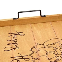 Elegant Designs™ 15.5" Happy Harvest Serving Tray with Handles