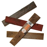 Wilson® Enterprises 12" Reclaimed Barn Wood Strip, 4ct.