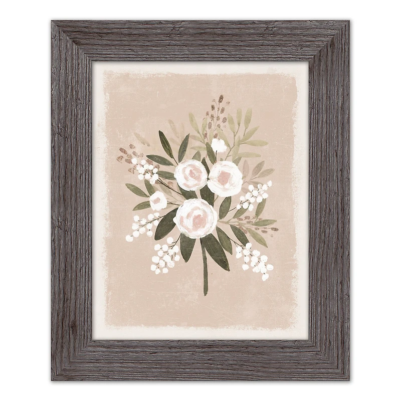 Warm Floral Bundle Western Framed Print