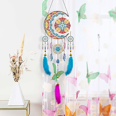 Sparkly Selections Moon Dreamcatcher Diamond Painting