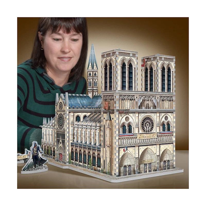 Assassin's Creed Unity - Notre-Dame 3D Puzzle: 860 Pcs
