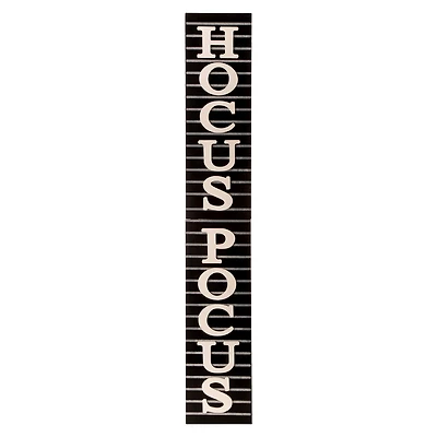 Glitzhome® Halloween Wooden Hocus Pocus Standing Porch Sign or Hanging Décor
