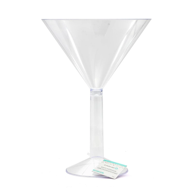 10.5" Plastic Martini Glass by Celebrate It™