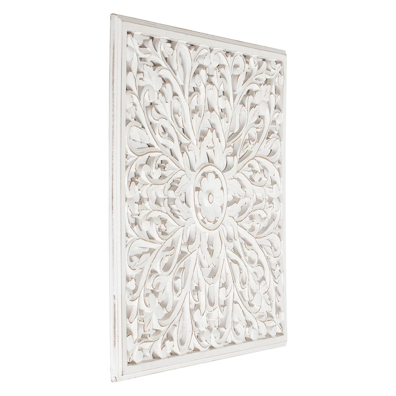 Habitat Beakman White Square Medallion
