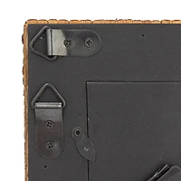 Hello Honey® Natural Stained Handwoven Rattan Photo Frame