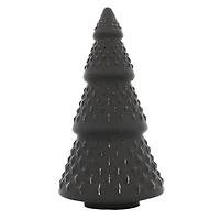 10.75" Black Glass Tree Tabletop Décor by Ashland®