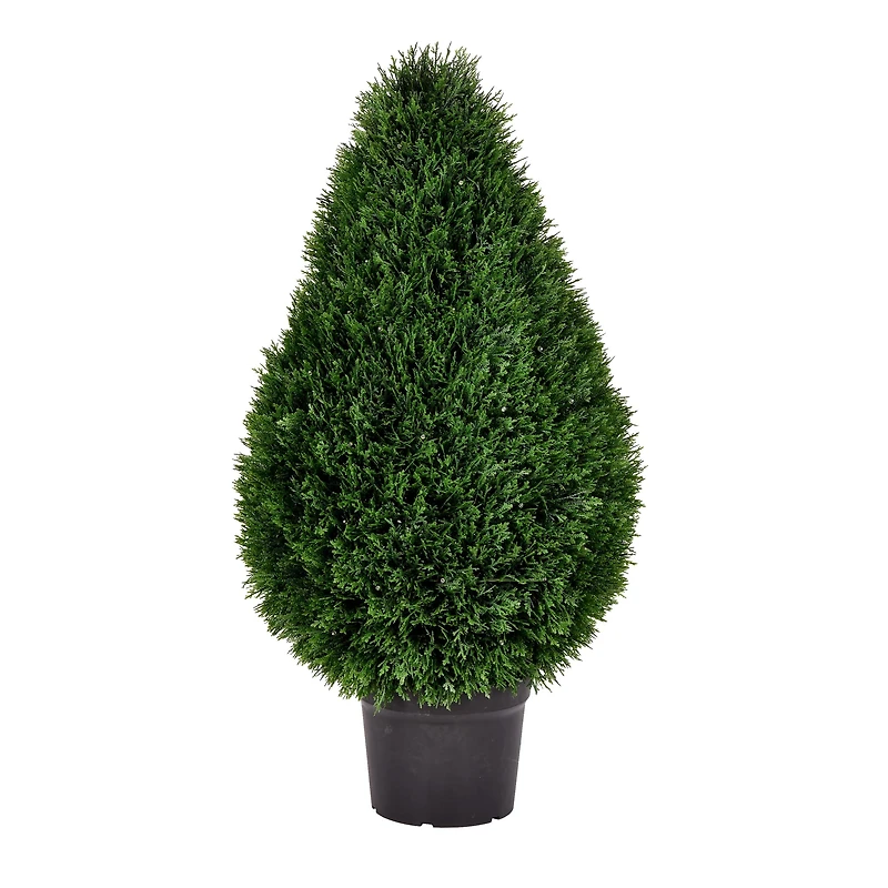 3ft. Potted Cedar Teardrop Shaped Bush