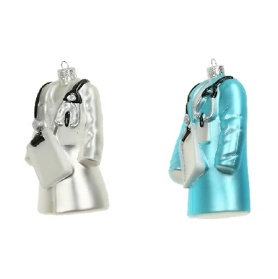 Assorted Medical Coat & Tools Glass Ornament, 1pc. by Ashland®