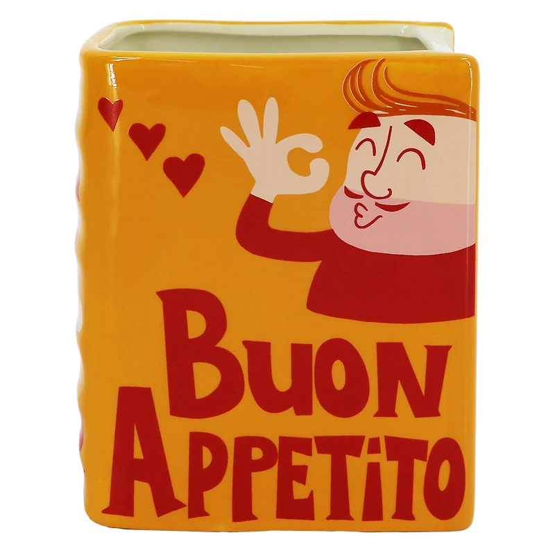 6" Buon Appetito Ceramic Utensil Holder by Ashland®
