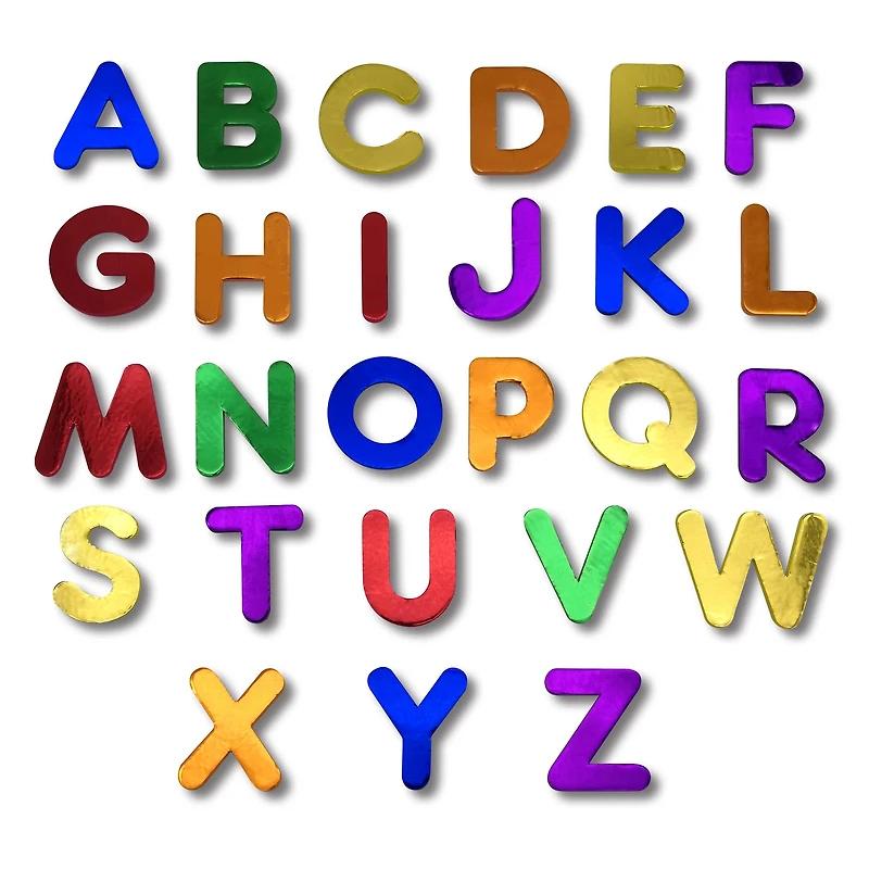 Metallic Foam Alphabet Stickers by Creatology™