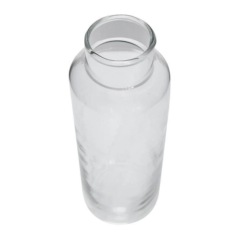 Hello Honey® 11'' Recycled Glass Decanter with Cup Lid