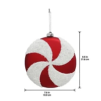 8.5" Jumbo Peppermint Shatterproof Ornament by Ashland®