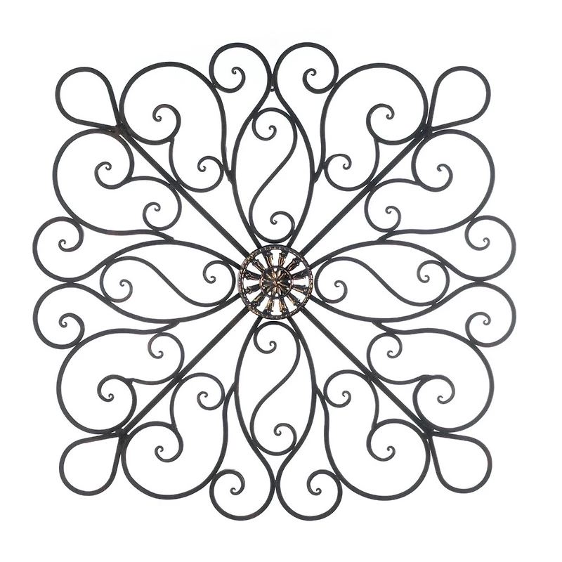 Iron Scrollwork Wall Décor