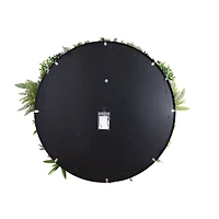 40" Framed Amalfi Coast Artificial Living Wall Art Panel