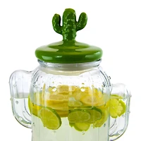 Gibson Home® 1.3gal. Cactus Cooler Glass Drink Dispenser
