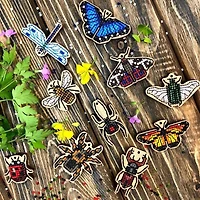 Wonderland Crafts Nature Embroidery Wood Blanks Set