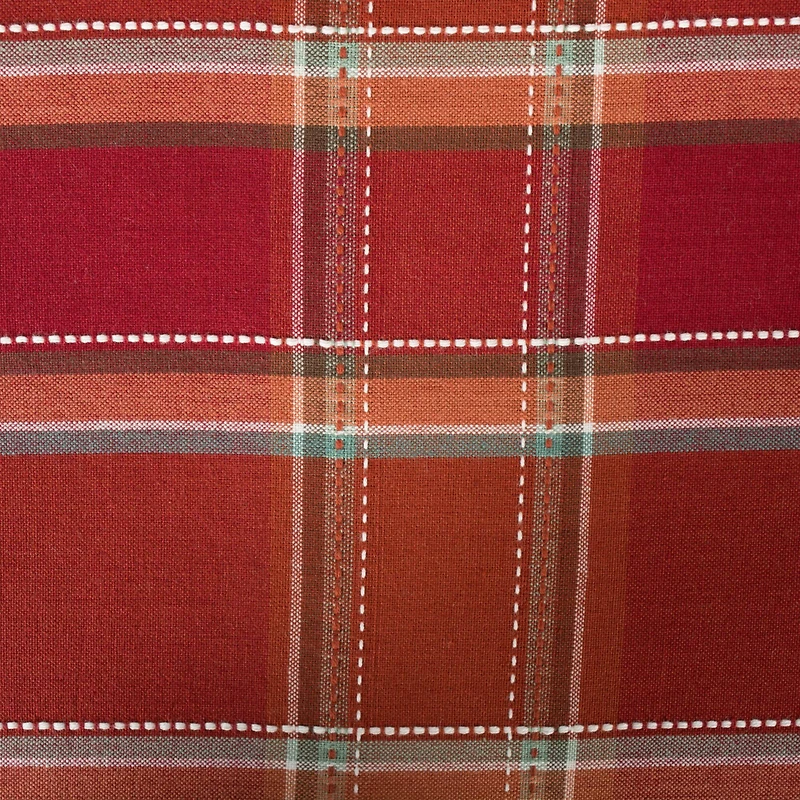 DII® 120" Autumn Spice Plaid Tablecloth