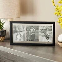 Expressions™ 6" x 12" Black Float Frame by Studio Décor®